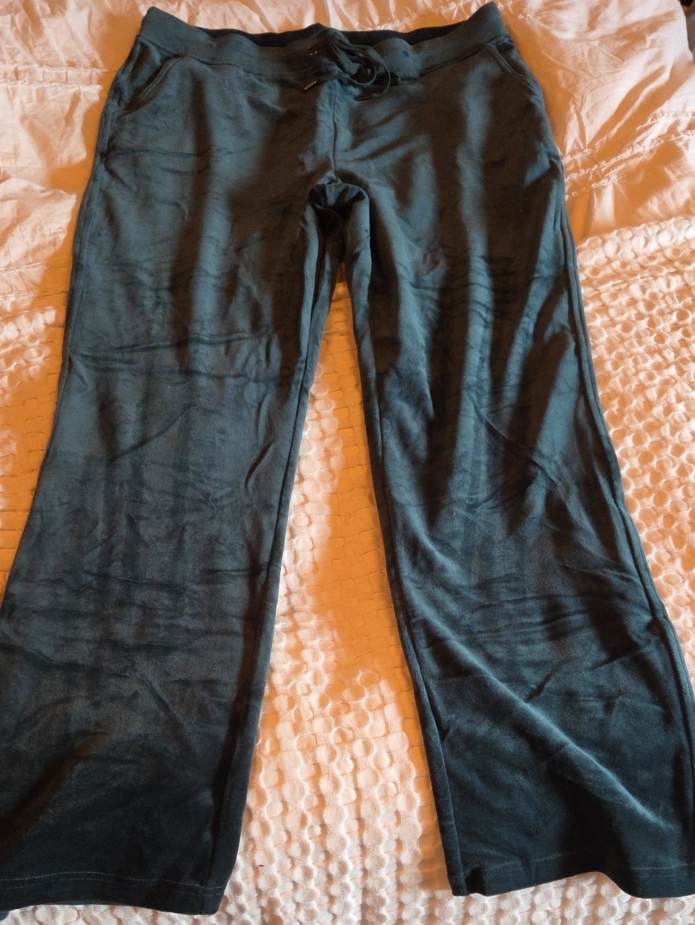 Women's Teal Boot Cut Lounge Pants